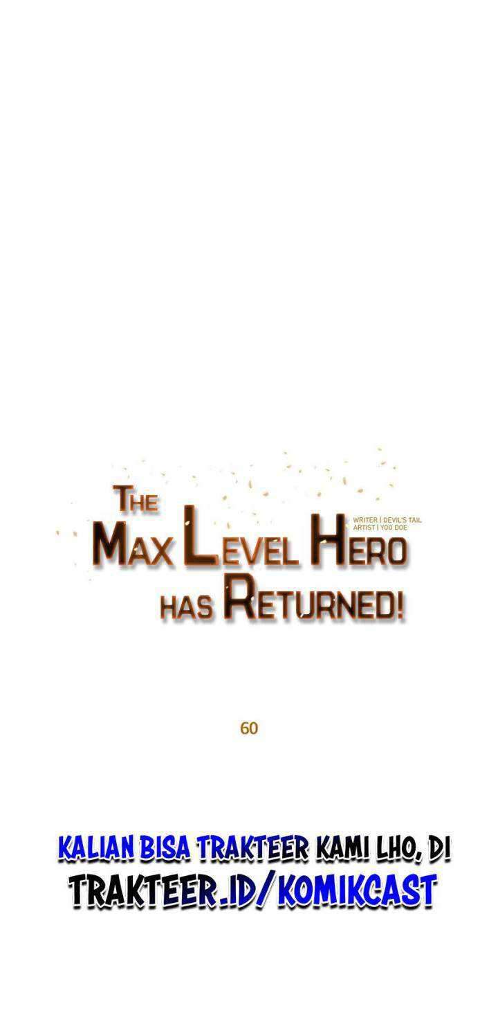 The MAX leveled hero will return! Chapter 60 Gambar 15