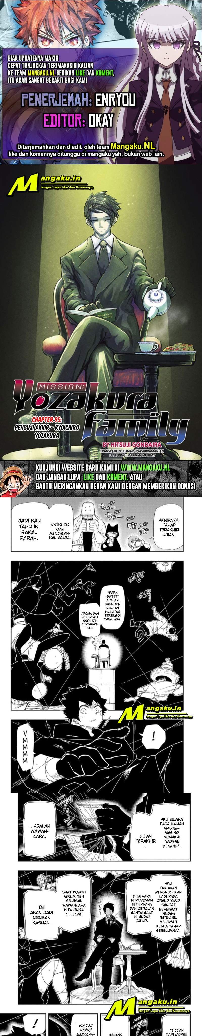 Baca Komik Mission: Yozakura Family Chapter 95 Gambar 1