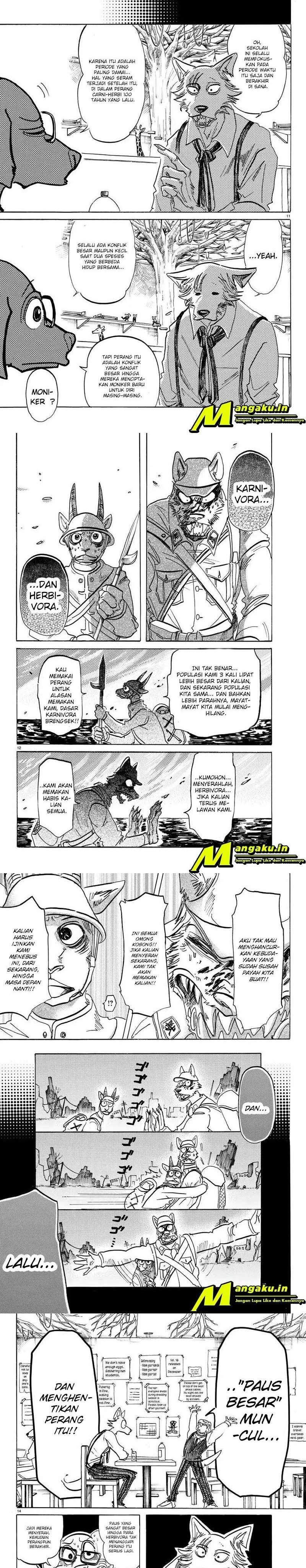 Beastars Chapter 154 Gambar 4