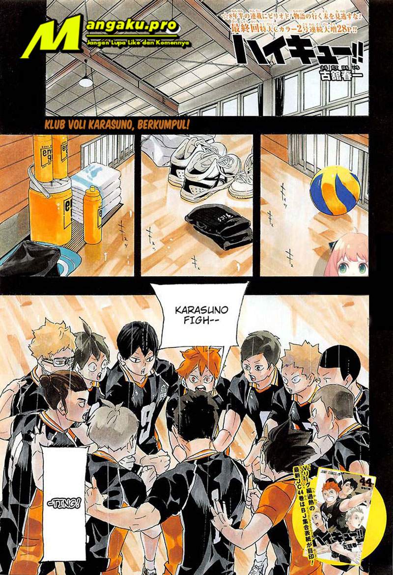 Haikyuu!! Chapter 402 Gambar 3