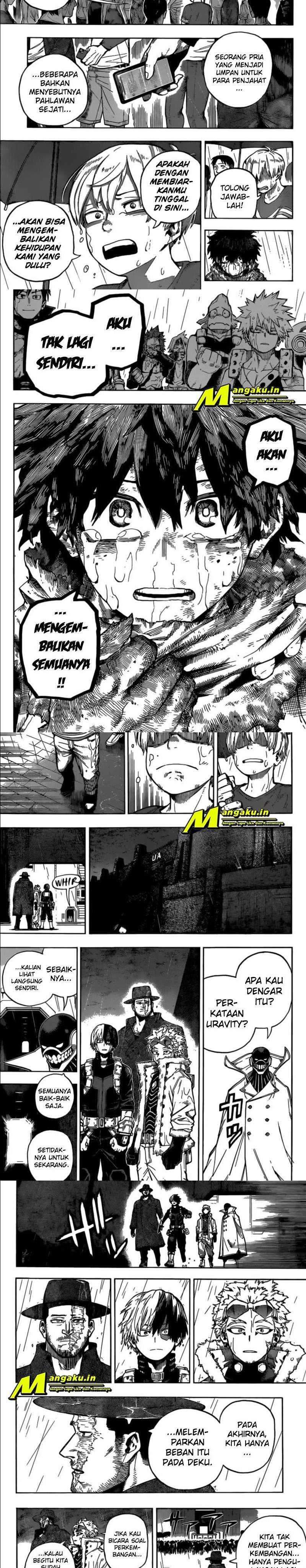 Boku no Hero Academia Chapter 325 Gambar 3