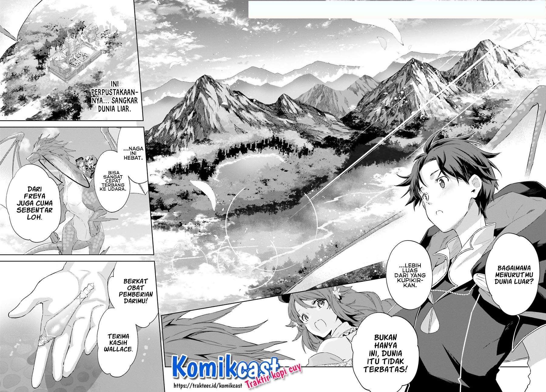 Kagami no Mukou no Saihate Toshokan: Kou no Yuusha to Itsuwari no Maou Chapter 13 Gambar 22