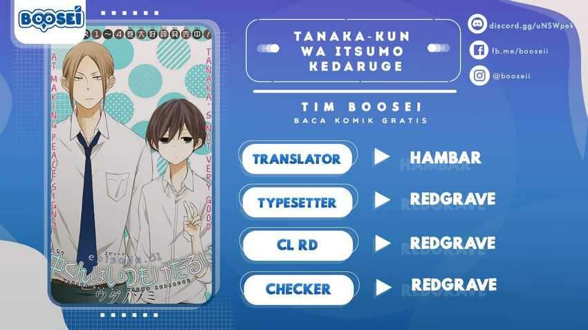 Baca Komik Tanaka-kun wa Itsumo Kedaruge Chapter 132 Gambar 1