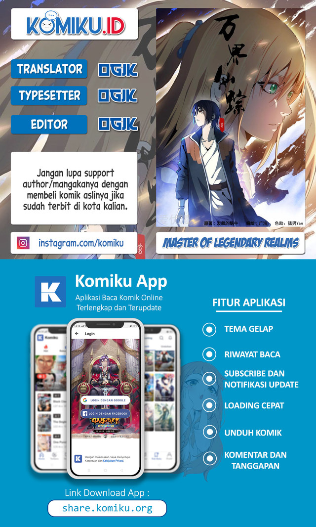 Baca Komik Master of Legendary Realms Chapter 354 Gambar 1