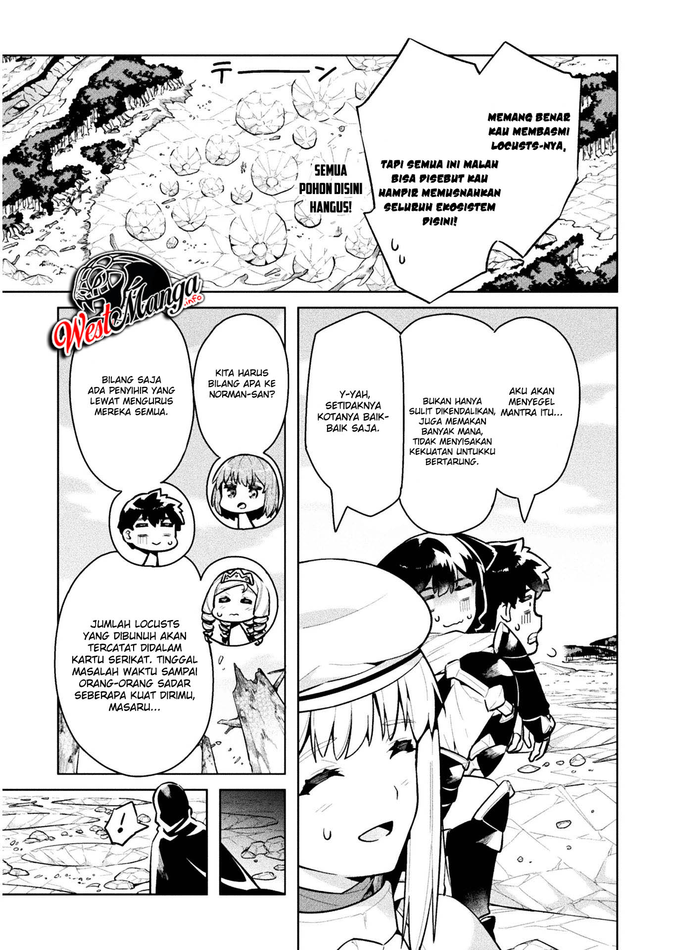 NEET dakedo Hello Work ni Ittara Isekai ni Tsuretekareta Chapter 37 Gambar 28