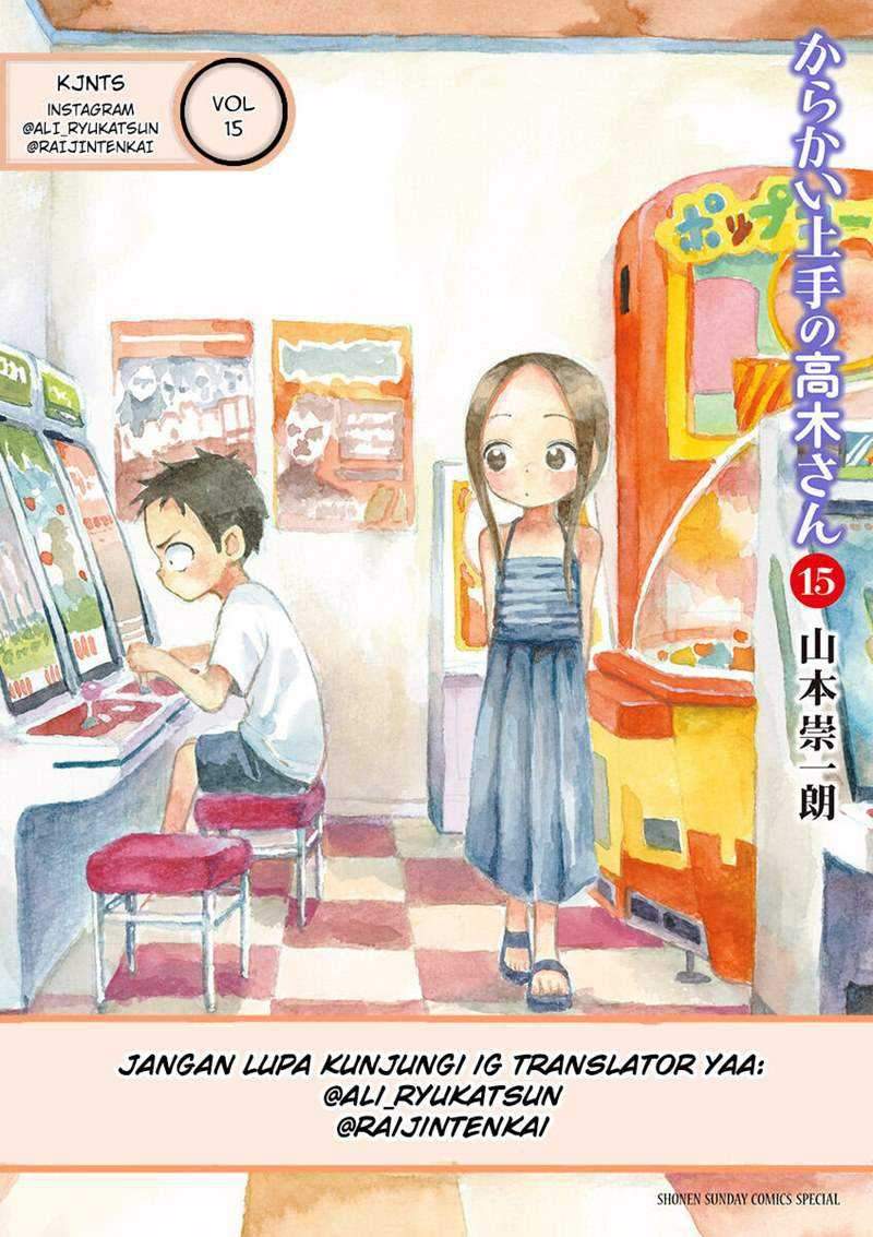 Baca Komik Karakai Jouzu no Takagi-san Chapter 140 Gambar 1