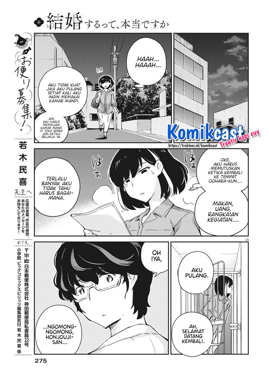 Kekkon Surutte, Hontou Desu Ka? Chapter 43 Gambar 17