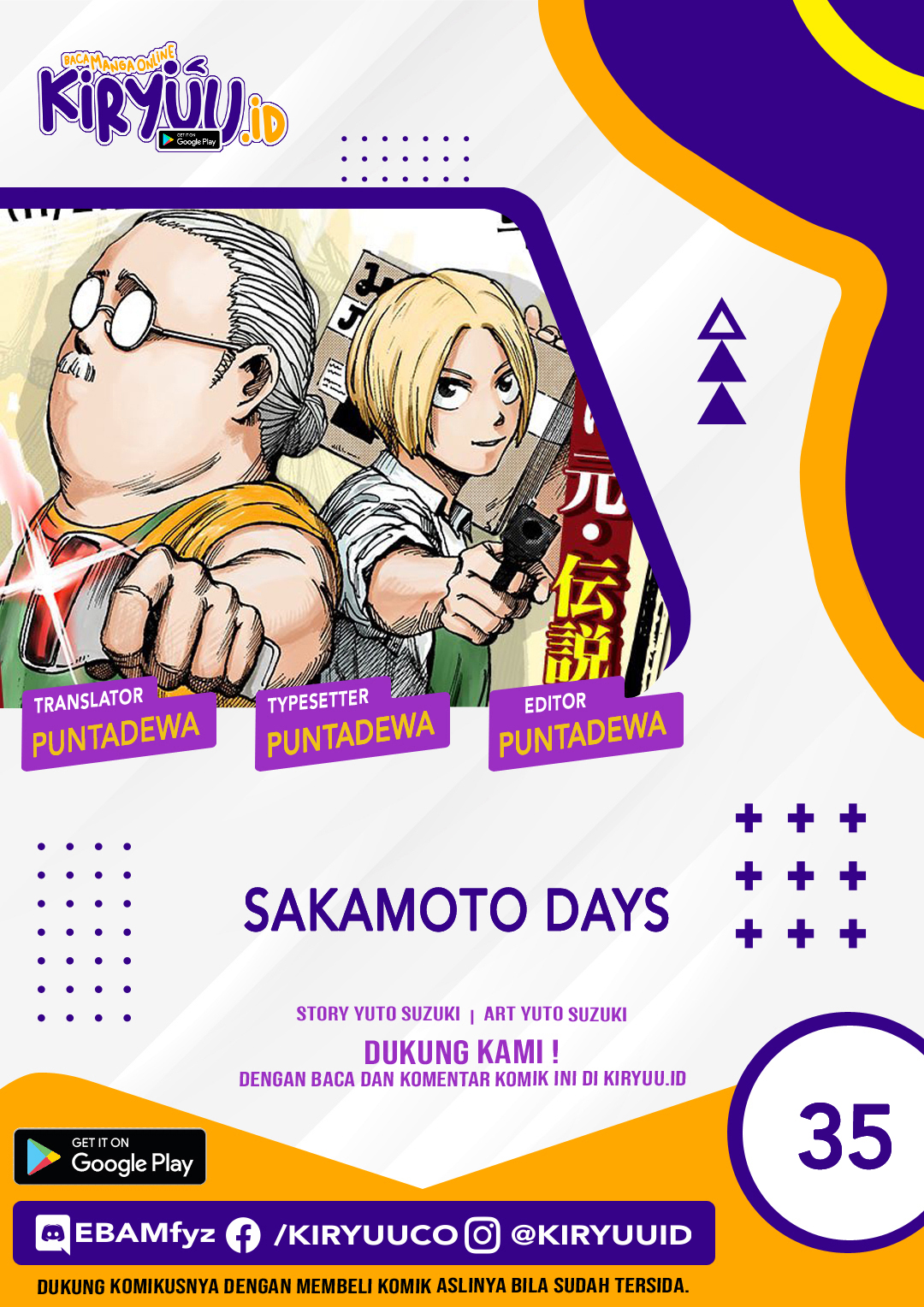 Baca Komik Sakamoto Days Chapter 35 Gambar 1