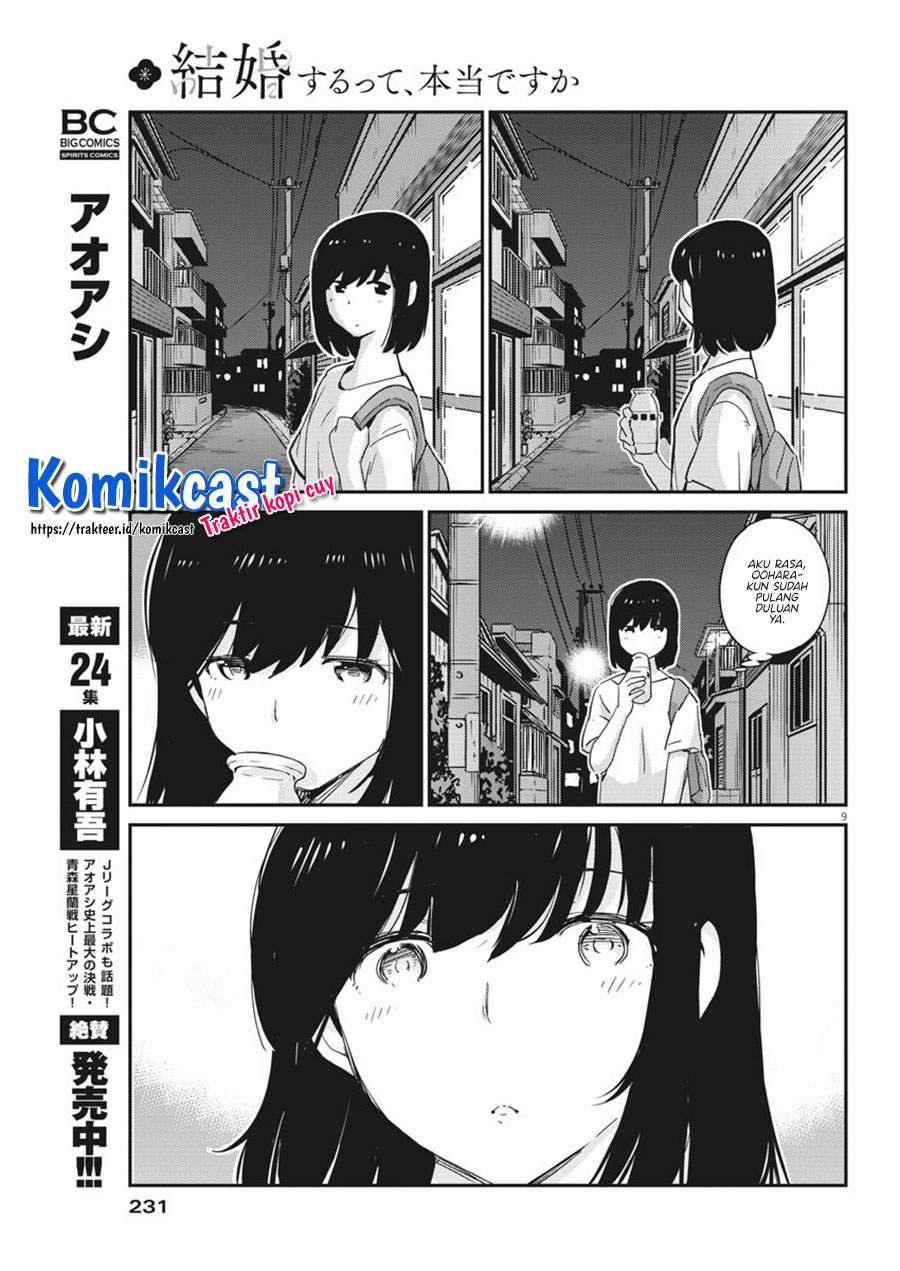 Kekkon Surutte, Hontou Desu Ka? Chapter 44 Gambar 9