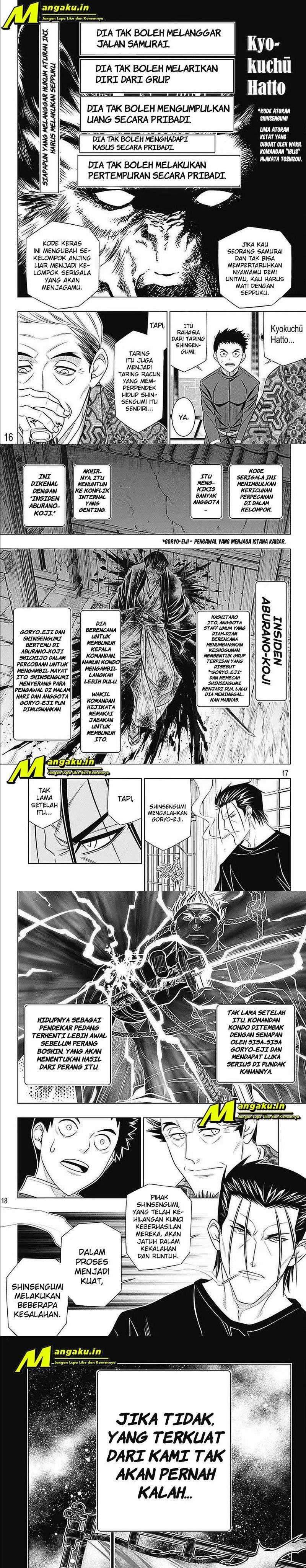 Rurouni Kenshin: Meiji Kenkaku Romantan – Hokkaido-hen Chapter 36 Gambar 7