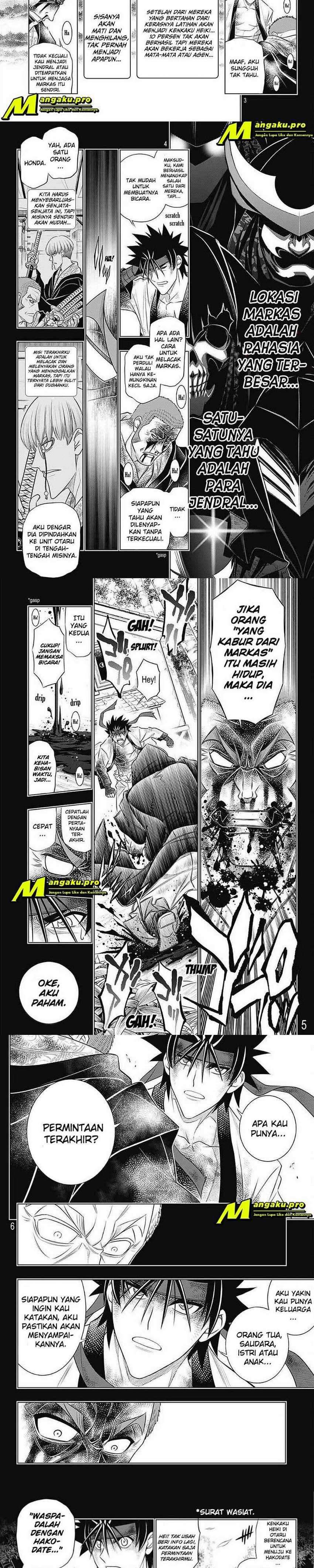 Baca Manga Rurouni Kenshin: Meiji Kenkaku Romantan – Hokkaido-hen Chapter 35 Gambar 2