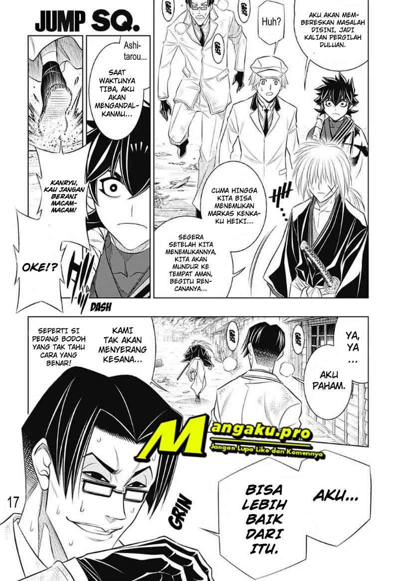 Rurouni Kenshin: Meiji Kenkaku Romantan – Hokkaido-hen Chapter 28 Gambar 17