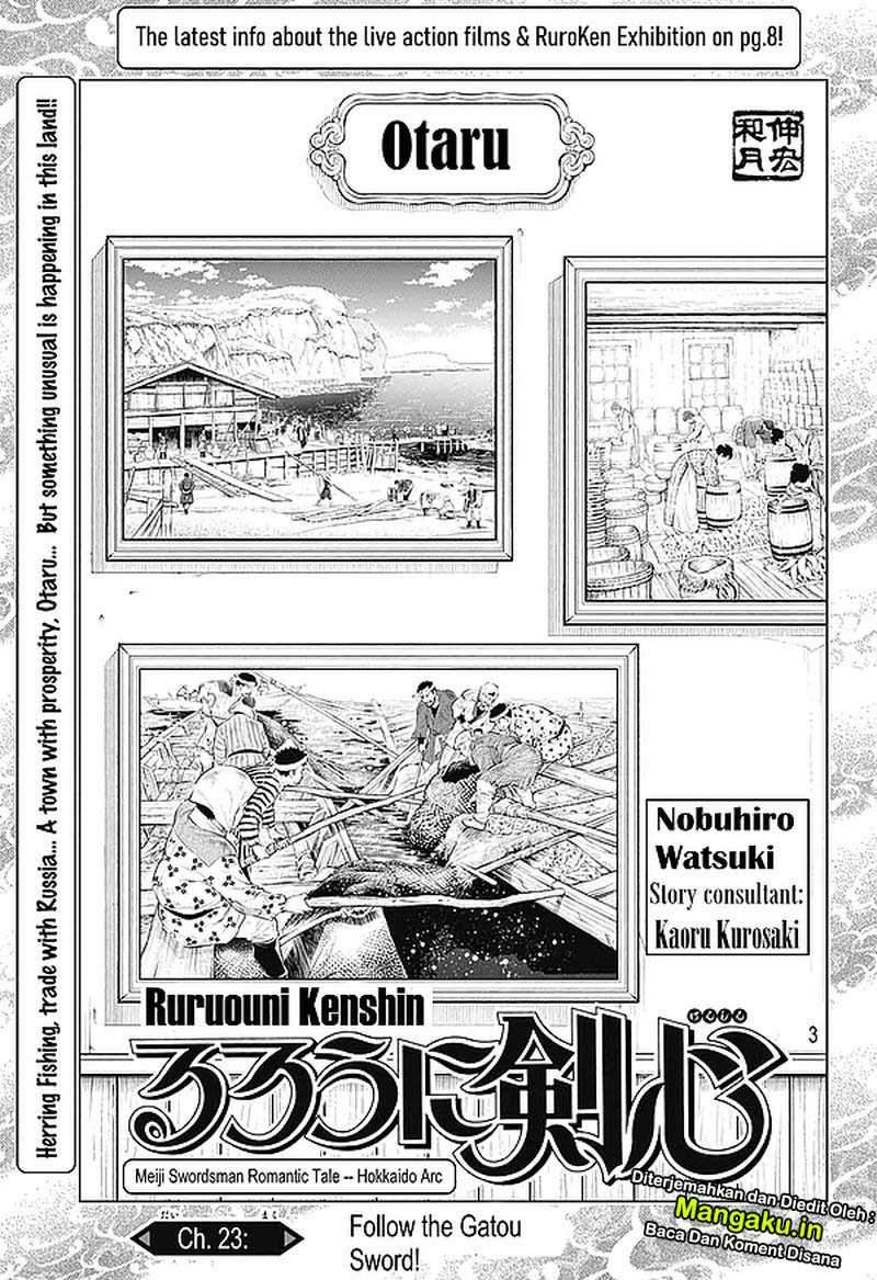 Rurouni Kenshin: Meiji Kenkaku Romantan – Hokkaido-hen Chapter 23 Gambar 5