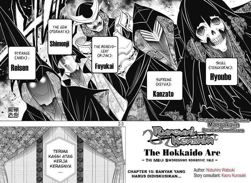 Rurouni Kenshin: Meiji Kenkaku Romantan – Hokkaido-hen Chapter 15 Gambar 3