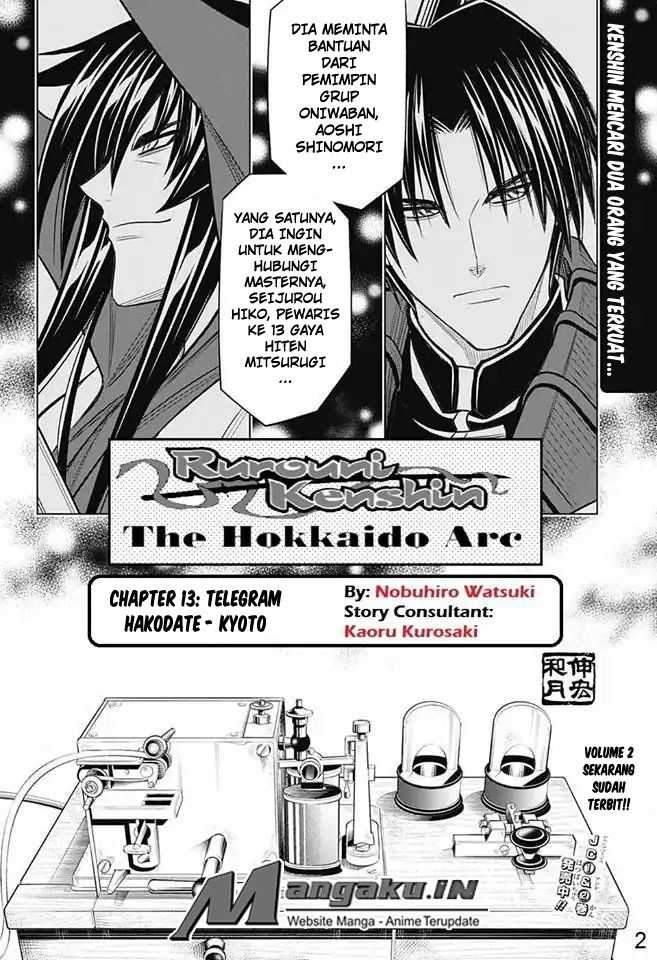 Rurouni Kenshin: Meiji Kenkaku Romantan – Hokkaido-hen Chapter 13 Gambar 3