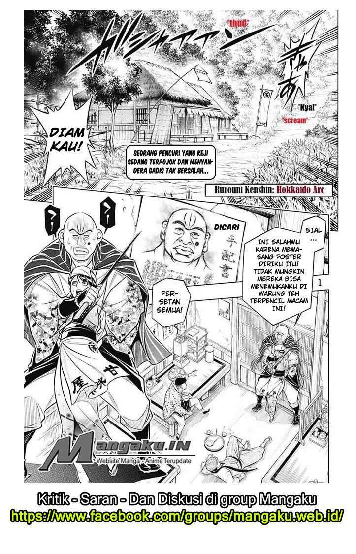 Baca Manga Rurouni Kenshin: Meiji Kenkaku Romantan – Hokkaido-hen Chapter 11 Gambar 2