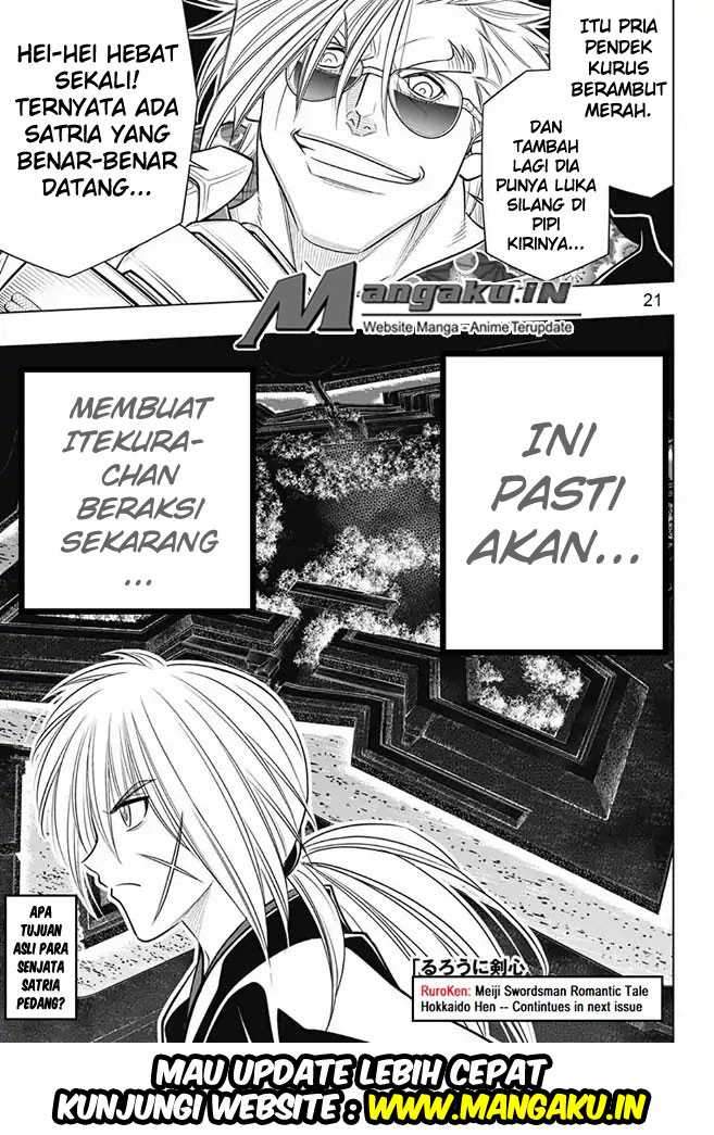 Rurouni Kenshin: Meiji Kenkaku Romantan – Hokkaido-hen Chapter 7 Gambar 21