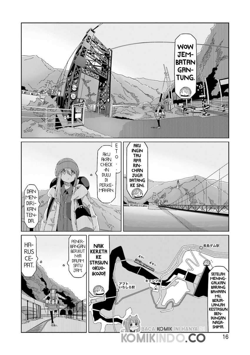 Yuru-Camp Chapter 58 Gambar 19