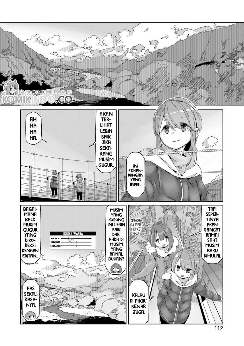 Yuru-Camp Chapter 57 Gambar 7