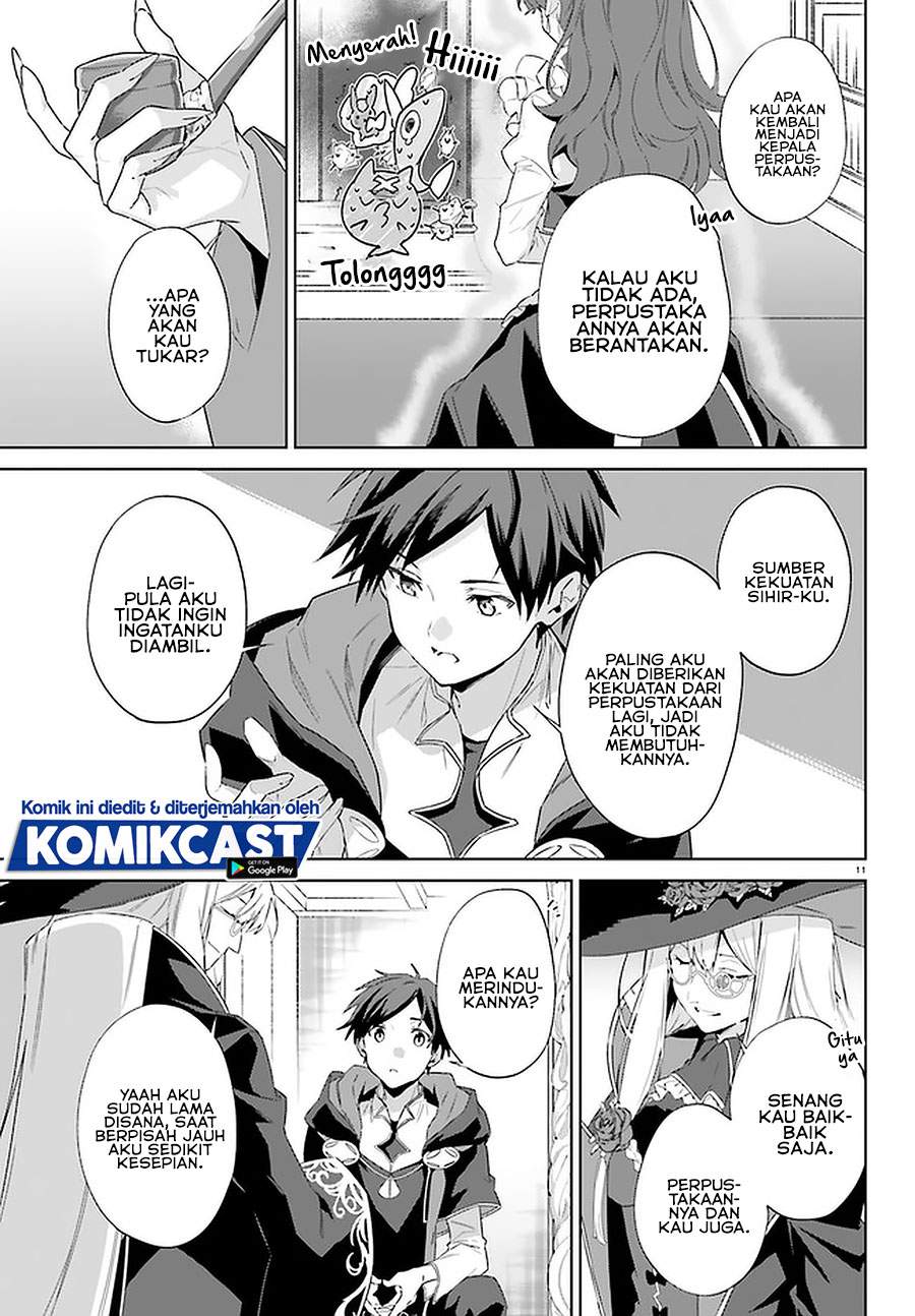 Kagami no Mukou no Saihate Toshokan: Kou no Yuusha to Itsuwari no Maou Chapter 15 End Gambar 11