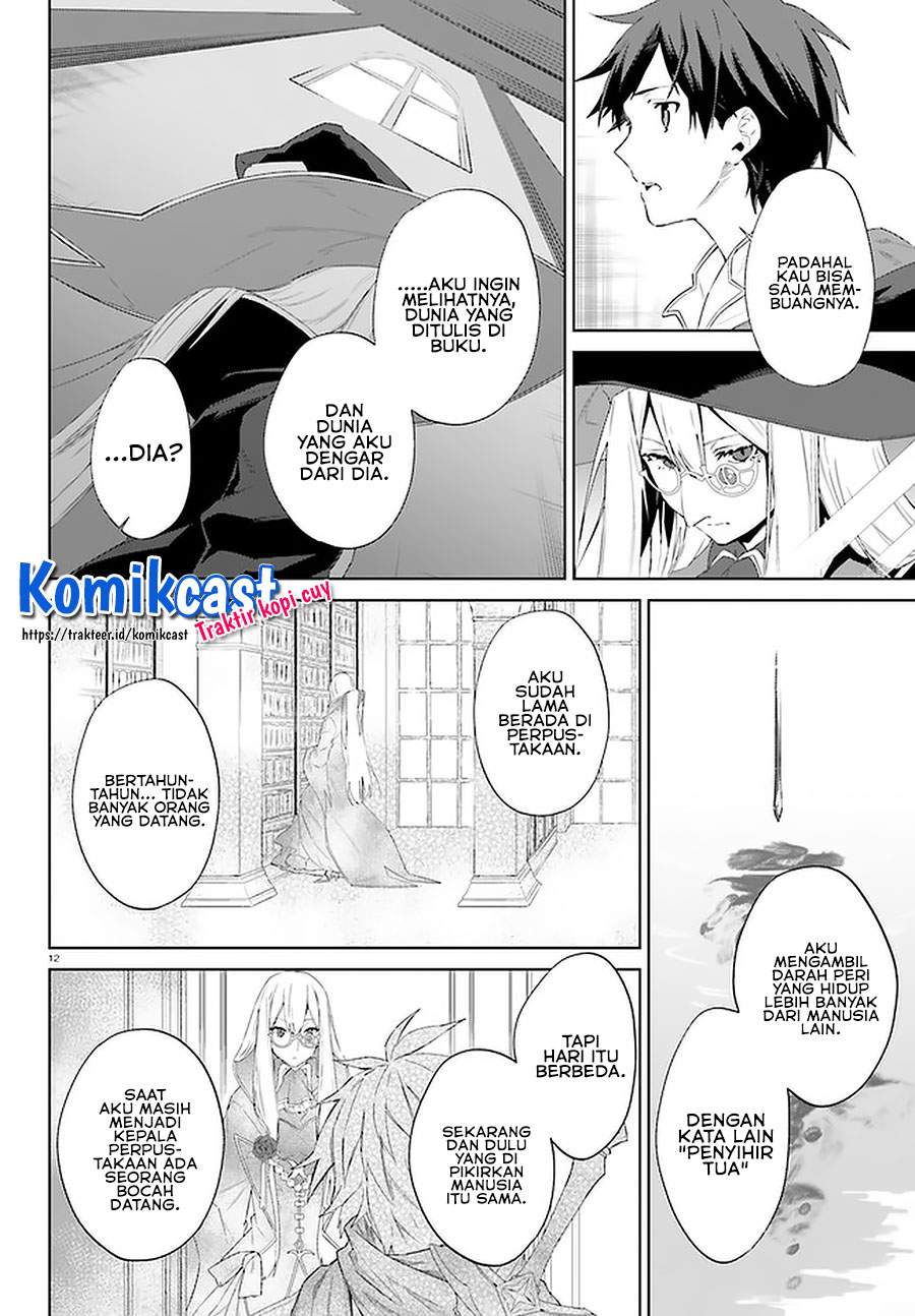 Kagami no Mukou no Saihate Toshokan: Kou no Yuusha to Itsuwari no Maou Chapter 15 End Gambar 12