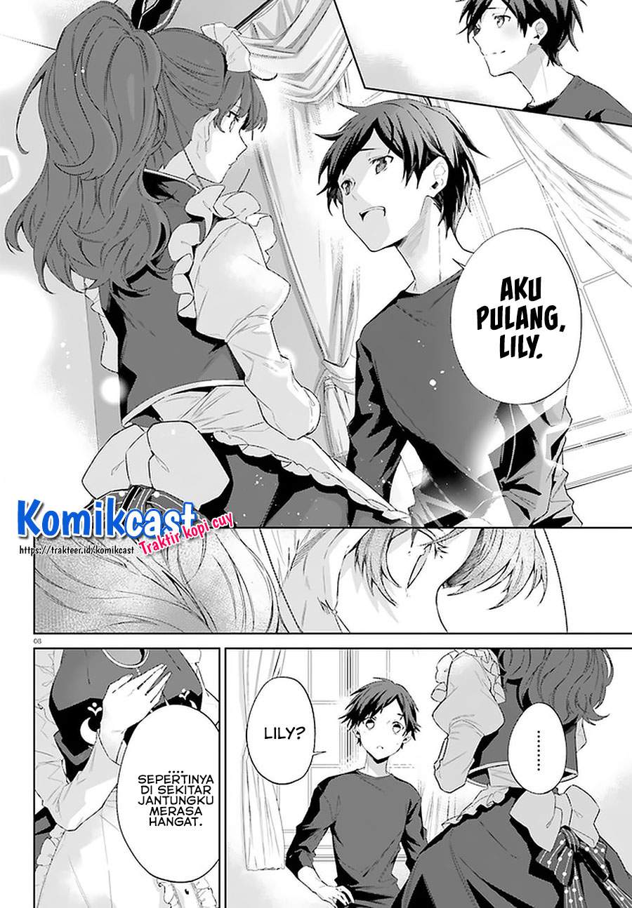 Kagami no Mukou no Saihate Toshokan: Kou no Yuusha to Itsuwari no Maou Chapter 15 End Gambar 8