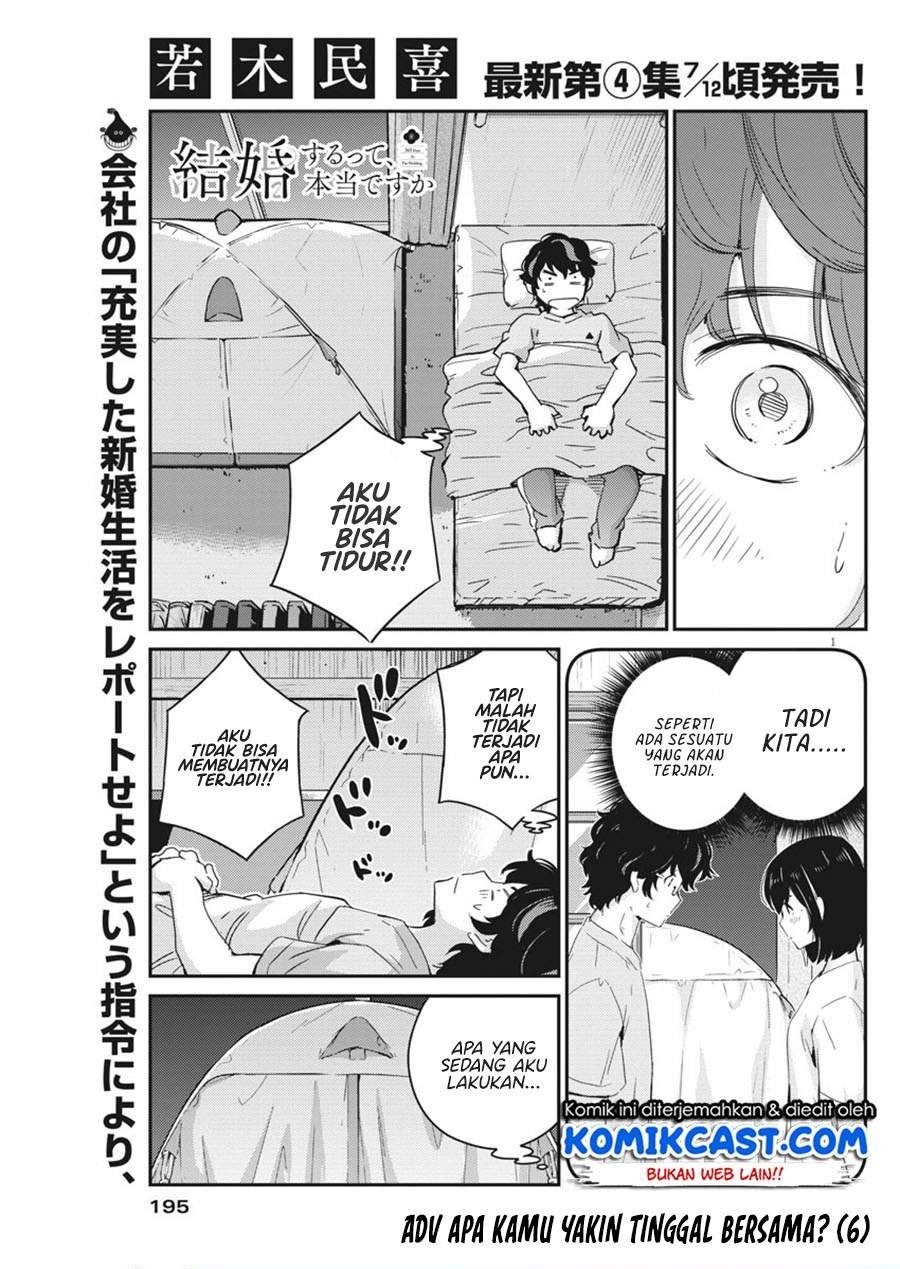 Baca Komik Kekkon Surutte, Hontou Desu Ka? Chapter 45 Gambar 1