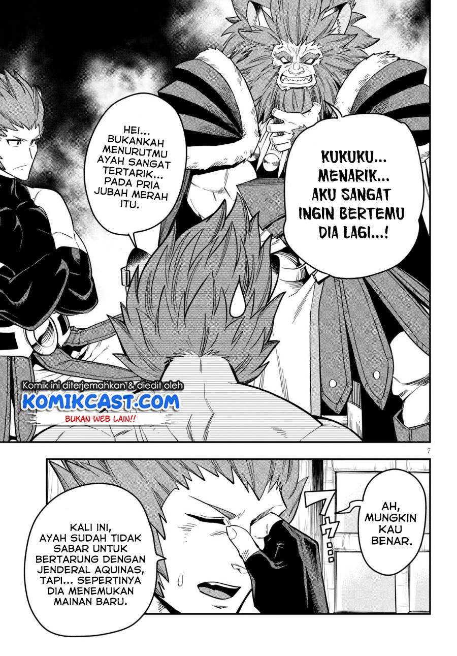 Konjiki no Moji Tsukai: Yuusha Yonin ni Makikomareta Unique Cheat Chapter 75 Gambar 8