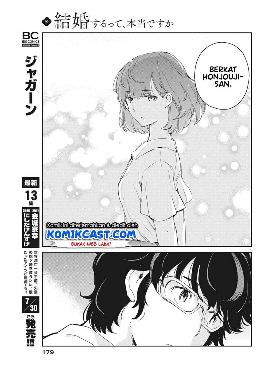 Kekkon Surutte, Hontou Desu Ka? Chapter 46 Gambar 17