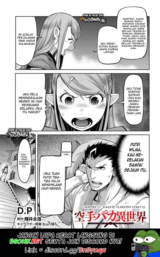 Baca Manga Karate Baka Isekai Chapter 11.2 Gambar 2