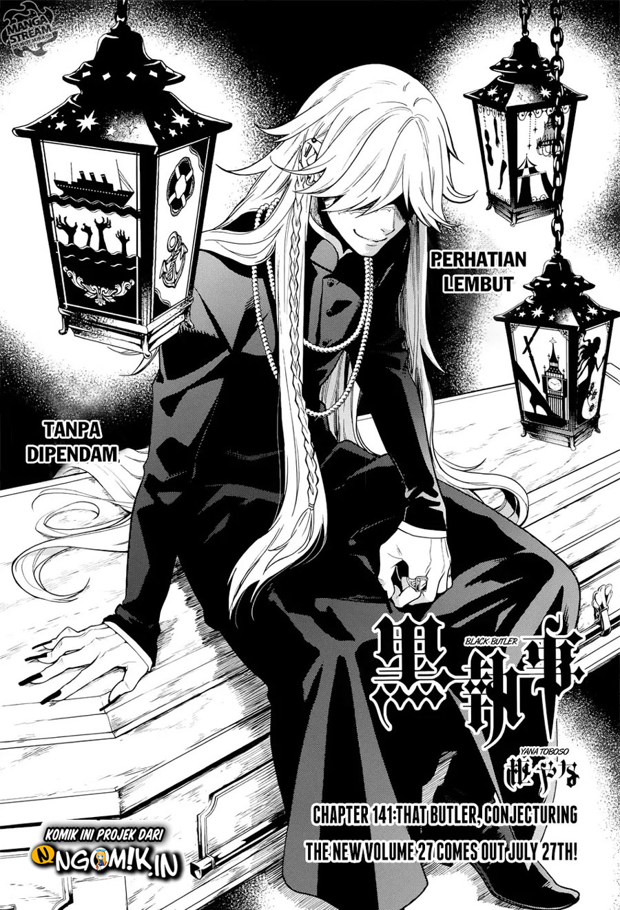 Kuroshitsuji Chapter 141 Gambar 3