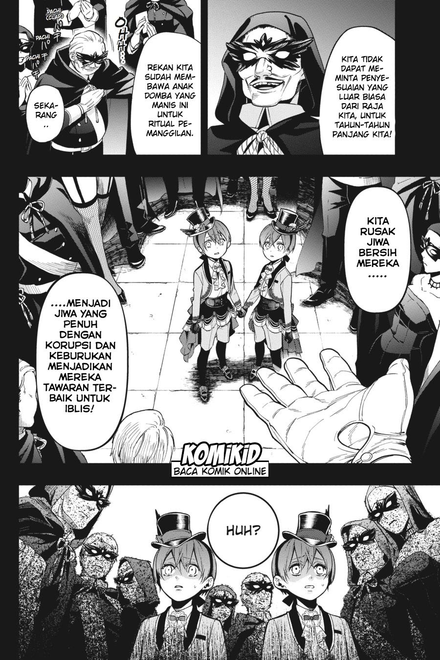 Kuroshitsuji Chapter 135 Gambar 28