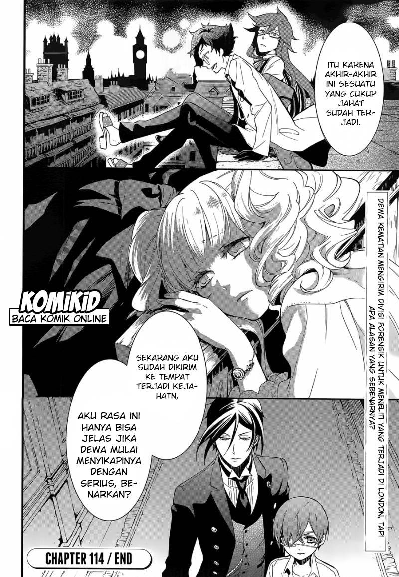 Kuroshitsuji Chapter 114 Gambar 30