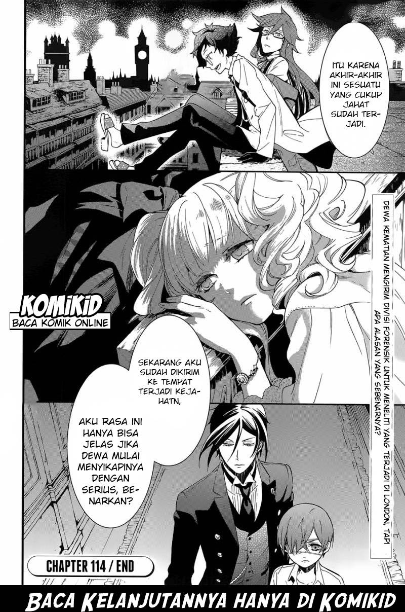 Kuroshitsuji Chapter 113 Gambar 32