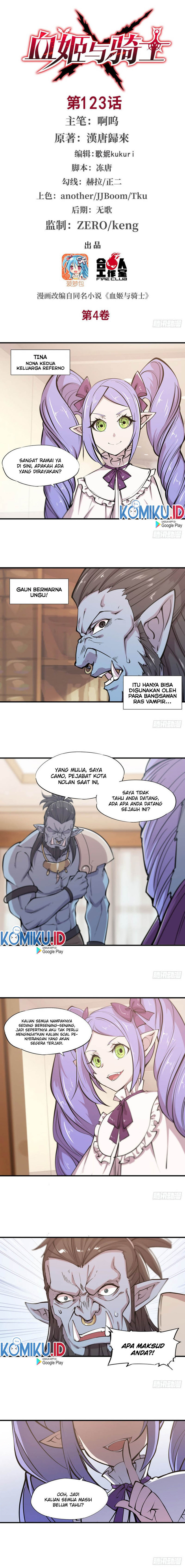 Baca Manhua The Blood Princess And The Knight Chapter 123 Gambar 2