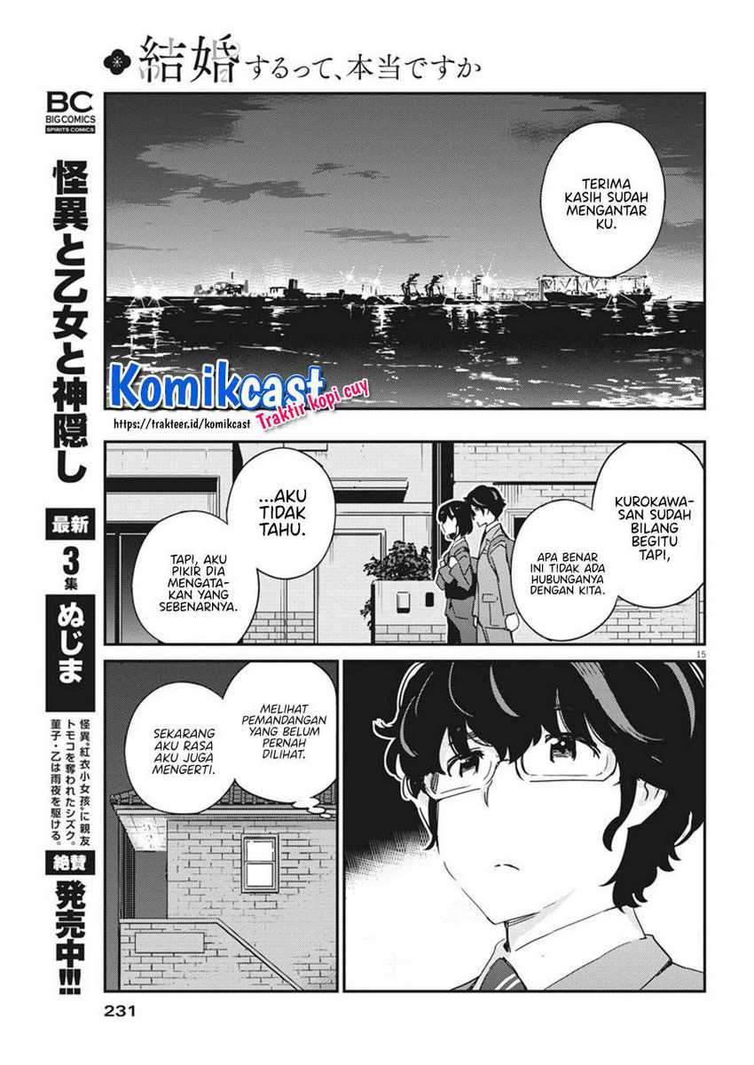 Kekkon Surutte, Hontou Desu Ka? Chapter 48 Gambar 15