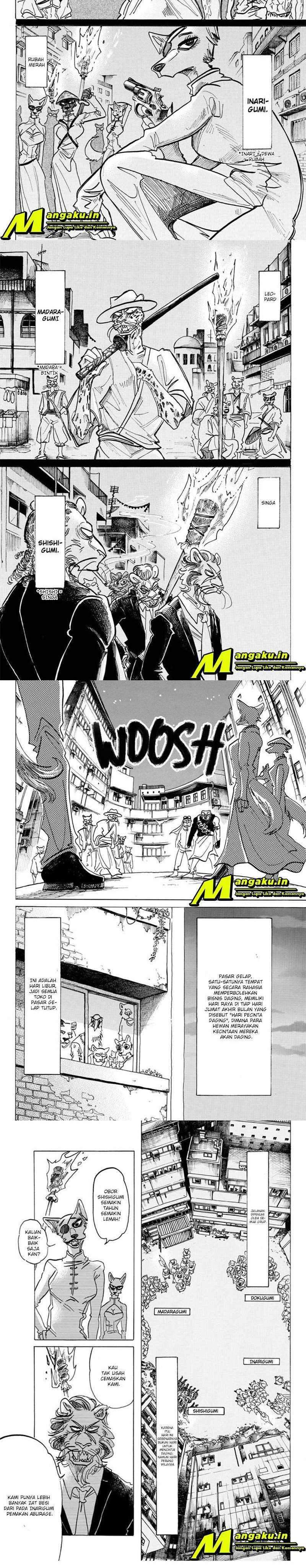 Beastars Chapter 156 Gambar 3