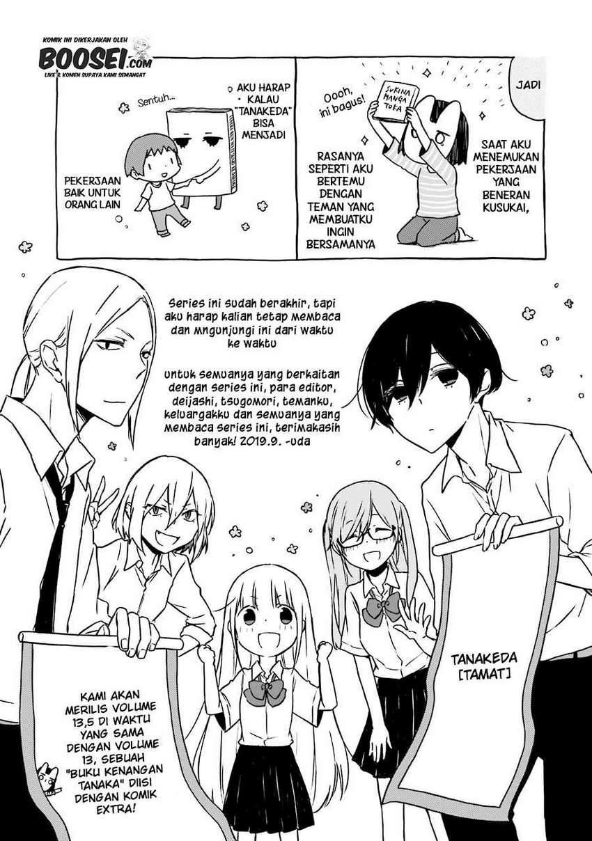 Tanaka-kun wa Itsumo Kedaruge Chapter 140 END Gambar 23