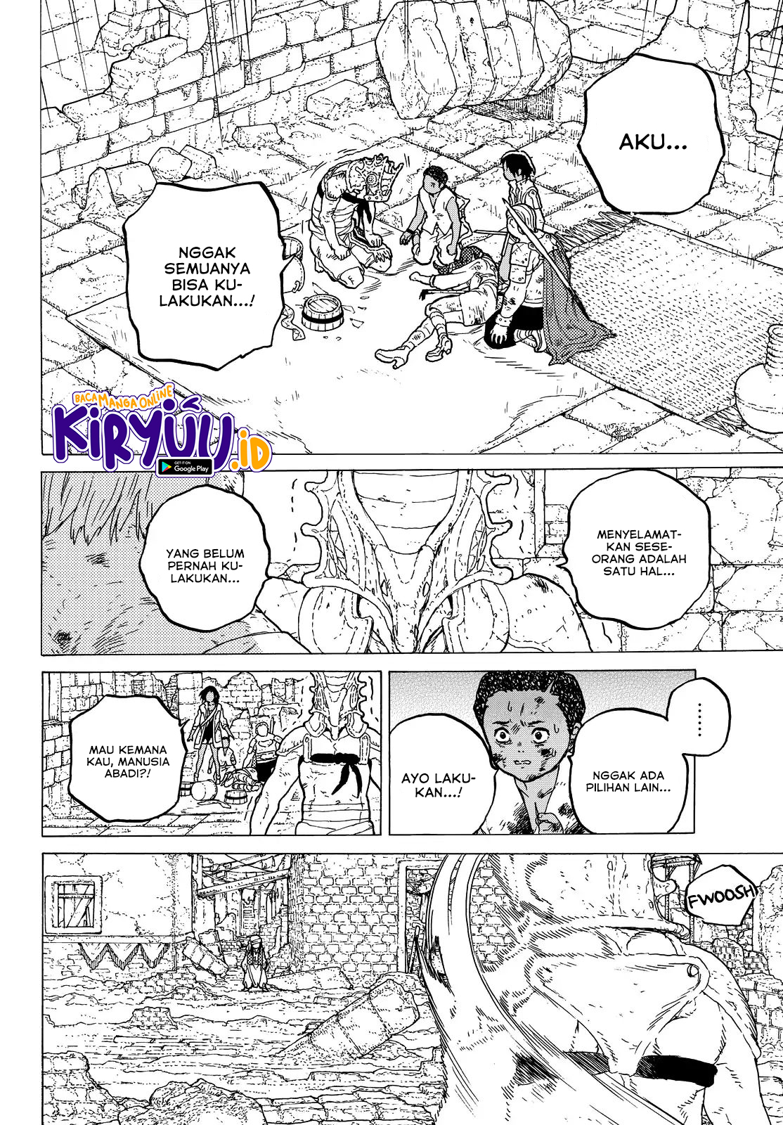 Fumetsu no Anata e Chapter 49 Gambar 7