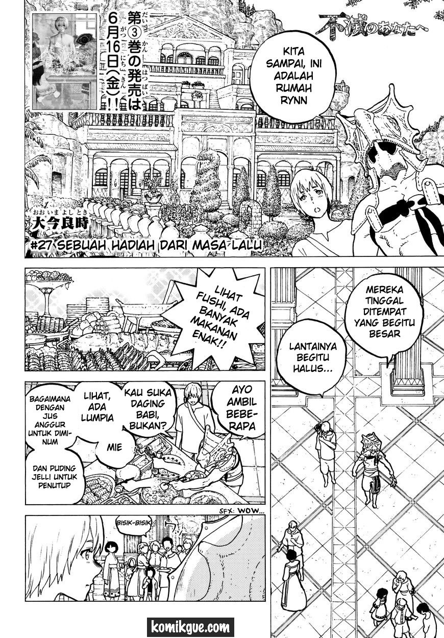 Fumetsu no Anata e Chapter 27 Gambar 4