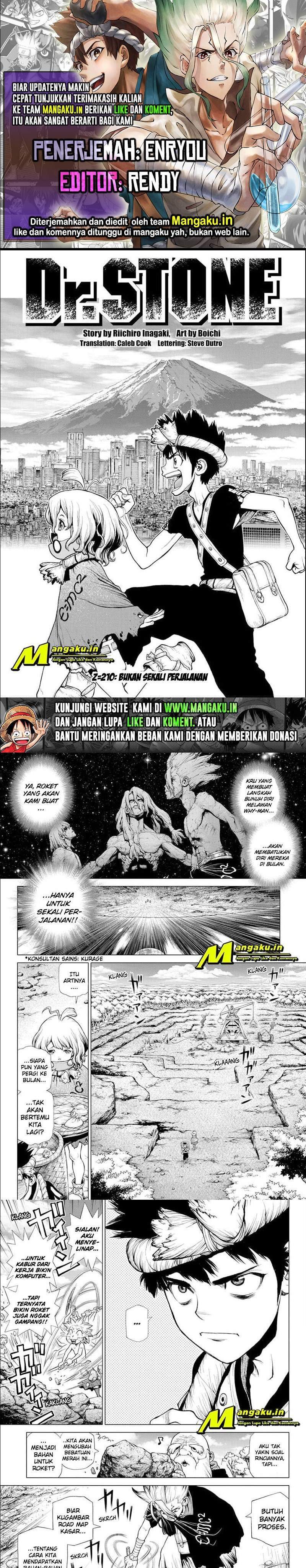 Baca Komik Dr. Stone Chapter 210 Gambar 1