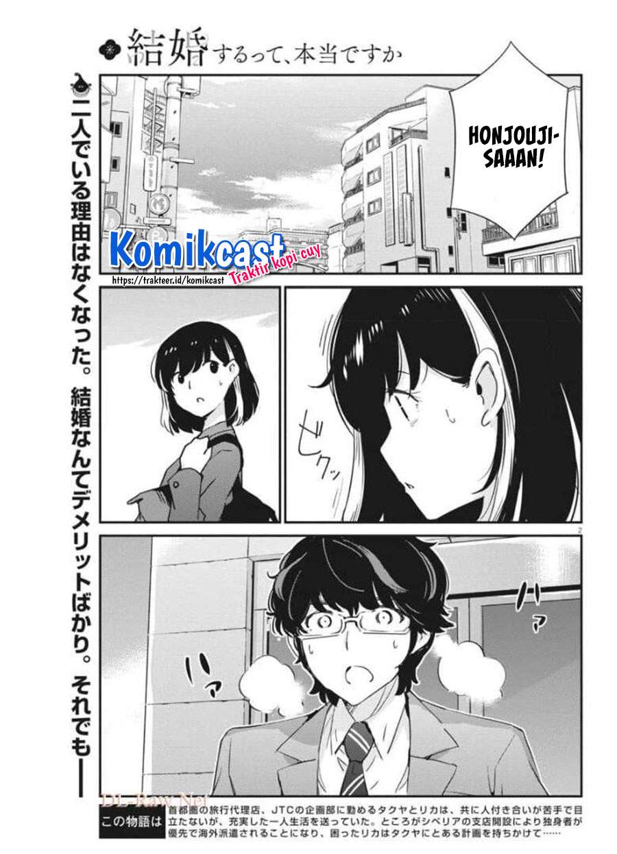 Kekkon Surutte, Hontou Desu Ka? Chapter 50 Gambar 3