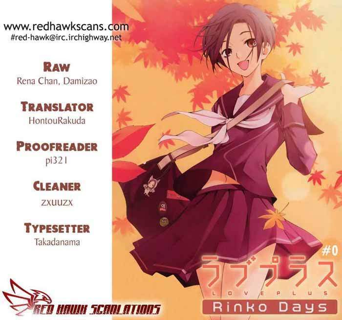 Baca Komik Love Plus: Rinko Days Chapter 00 - prolog Gambar 1