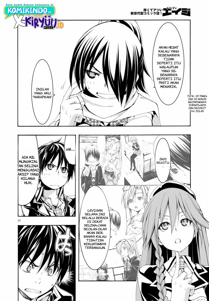 Trinity Seven Chapter 103 Gambar 21