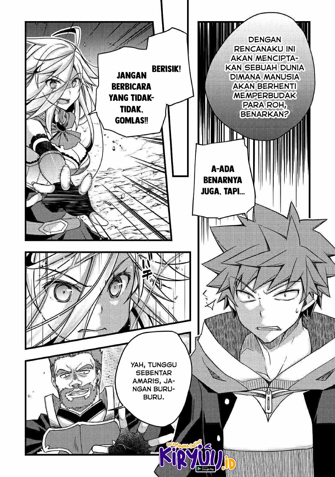 Yankee wa Isekai de Seirei ni Aisaremasu Chapter 39 Gambar 9