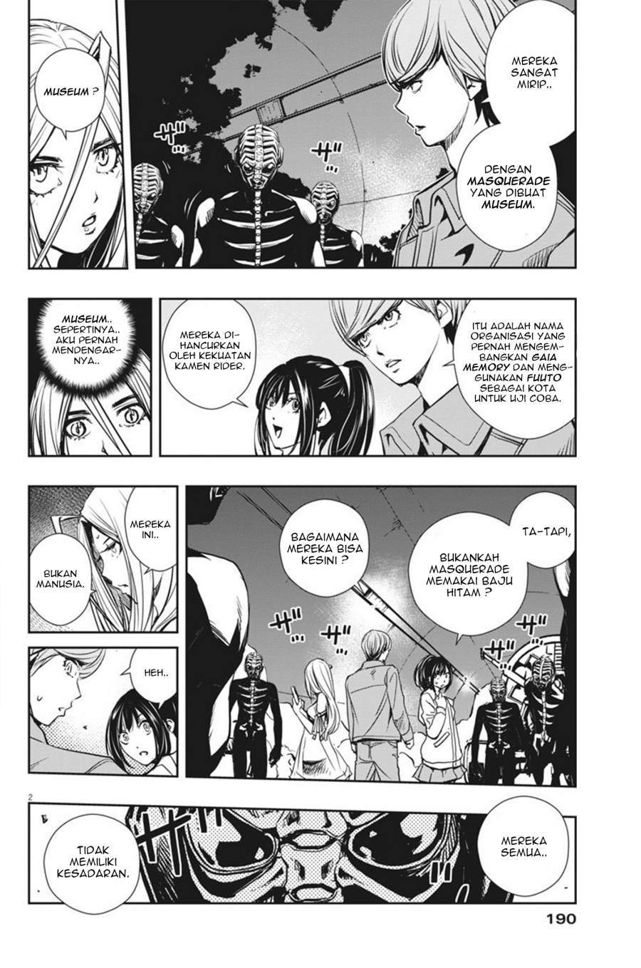 Baca Manga Kamen Rider W: Fuuto Tantei Chapter 24 Gambar 2