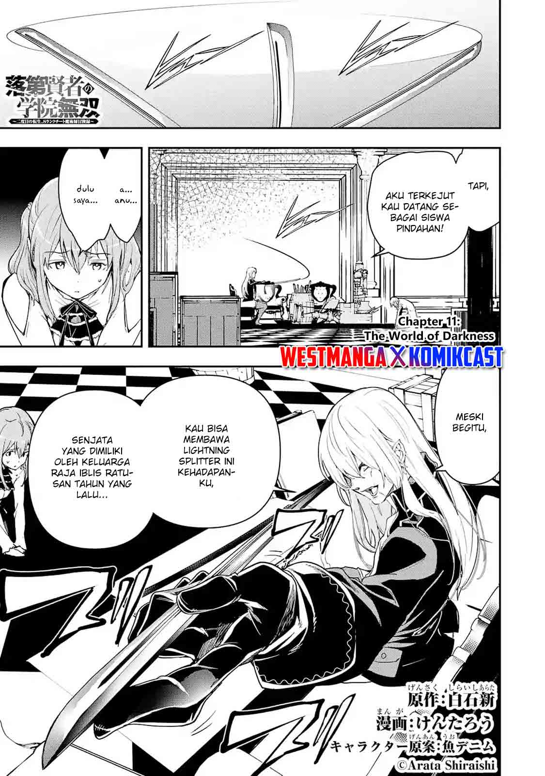 Baca Manga Rakudai Kenja Gakuin no Msou ~ Nidome no Tensei, S Rank Cheat Majutsushi Boukenroku Chapter 11 Gambar 2