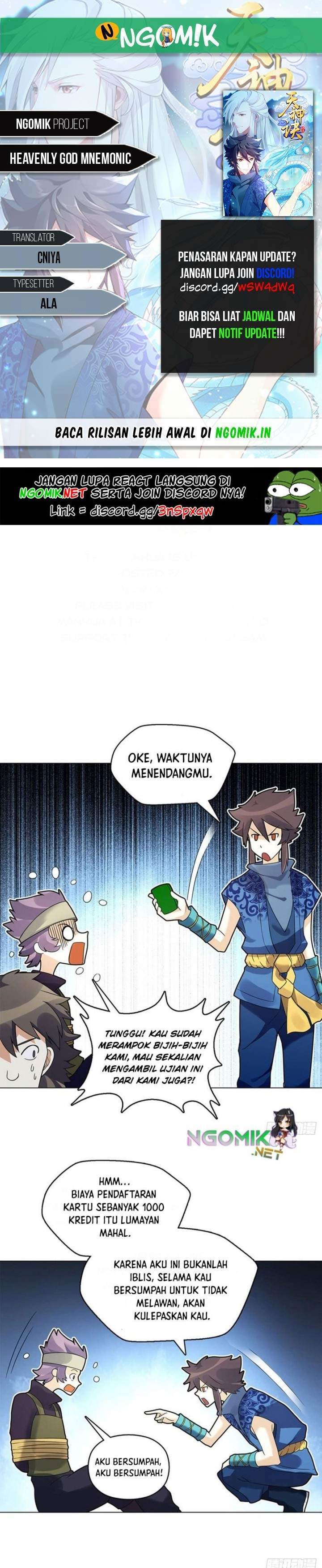 Baca Komik Heavenly God Mnemonic Chapter 81 Gambar 1