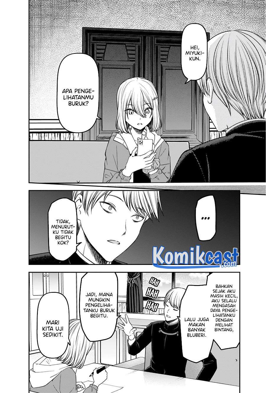 Kaguya-sama wa Kokurasetai – Tensai-tachi no Renai Zunousen Chapter 237 Gambar 4