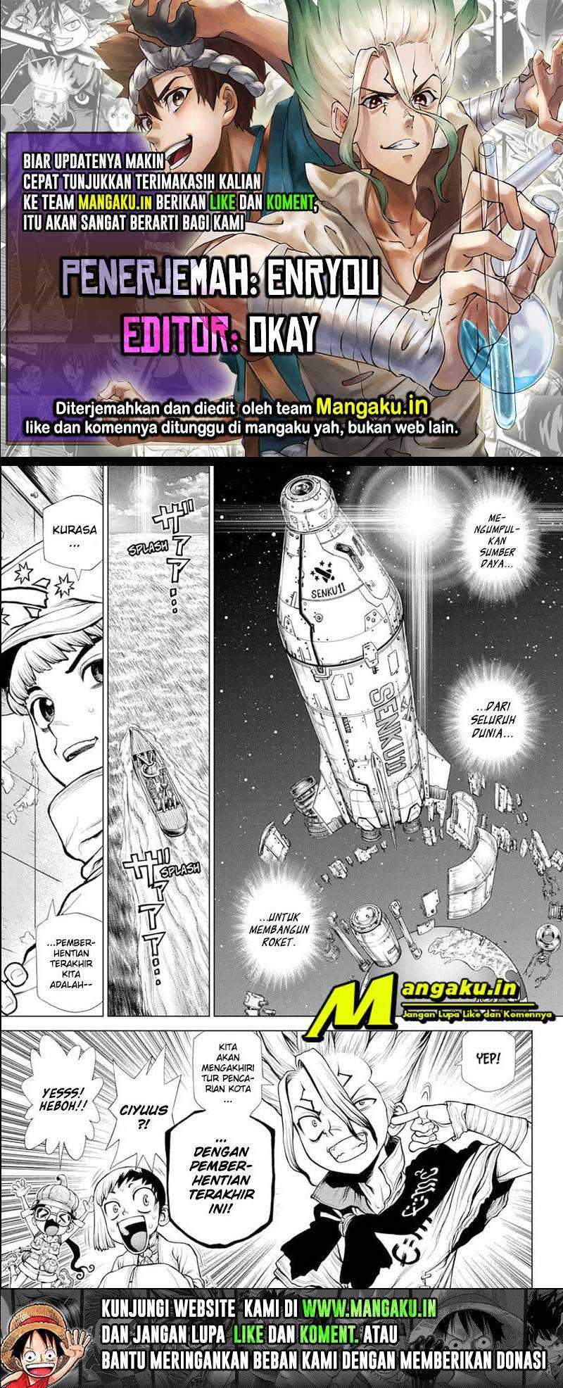 Baca Komik Dr. Stone Chapter 211 Gambar 1